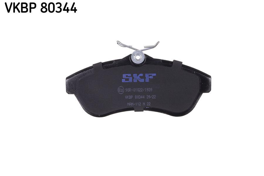Jeu de 4 plaquettes de frein SKF ref. VKBP 80344